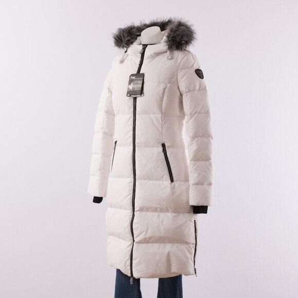 Pajar Canada White Long Down Parka Size US Small - Picture 3 of 13